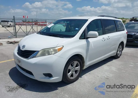 2012 Toyota Sienna Le V6 8 Passenger from USA, damaged, VIN 5TDKK3DC8CS266344